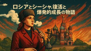 ロシアとシーシャ、復活と爆発的成長の物語｜世界市場をリードするまでの歴史