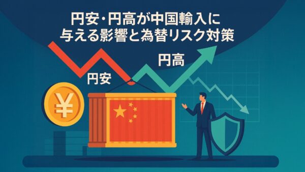 円安・円高が中国輸入に与える影響と為替リスク対策｜初心者必見の実践ガイド