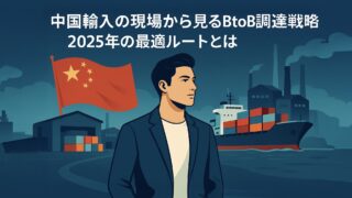 中国輸入の現場から見るBtoB調達戦略｜2025年の最適ルートとは