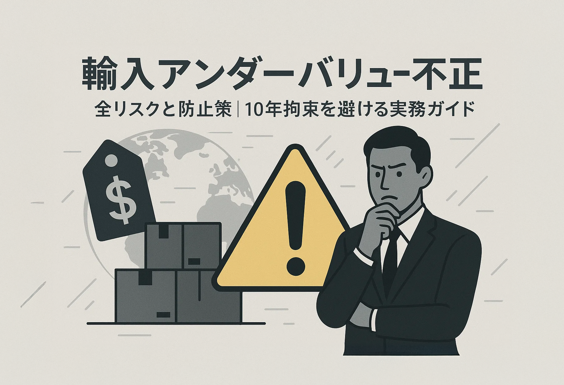 輸入 アンダーバリュー 不正の全リスクと防止策｜10年拘束を避ける実務ガイド