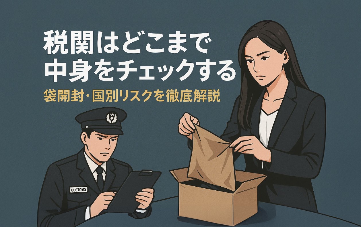 税関の開封検査の確率は？対象になりやすい貨物・回避策をJETRO情報で 