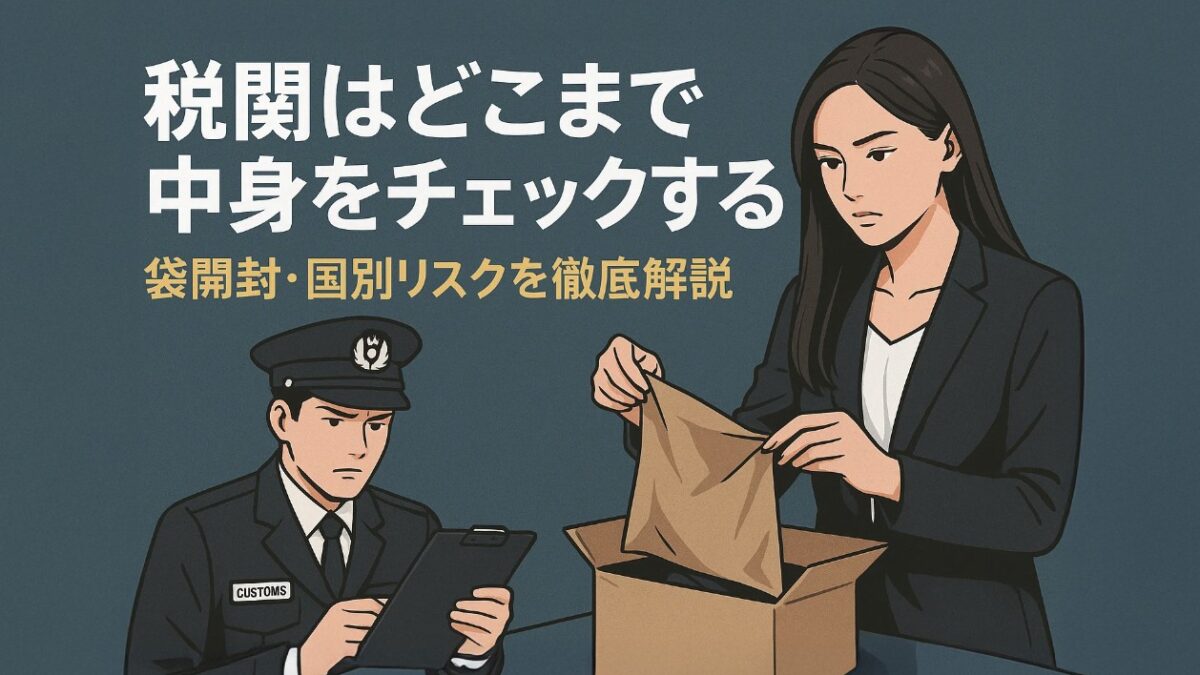 税関チェック