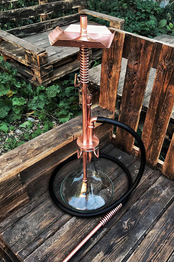 VZ Hookah Cooper｜銅製インダストリアル・スタイルのロシア製シーシャパイプ