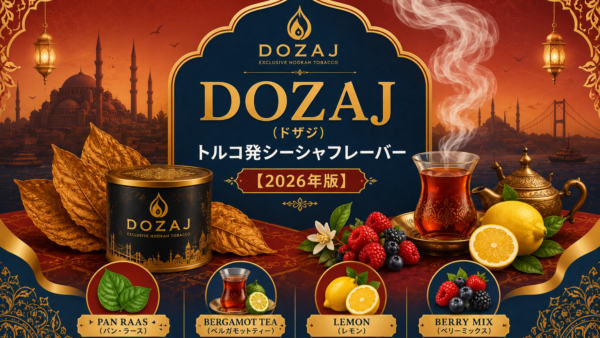 DOZAJ（ドザジ）徹底解説｜トルコ発｜標準ラインと別ライン「DOZAJ BLACK」の違い・人気の味・評価【2026年版】