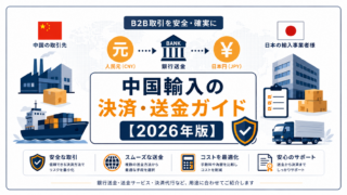 中国輸入の決済・送金方法ガイド｜T/T・Trade Assurance・前払いリスクの回避【2026年版】